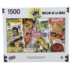 Sweet Happy Life 1500 PC Puzzle by King of Pop Art Nelson De La Nuez NEW